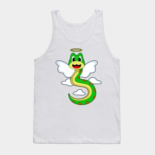 Snake Angel Angel wings Tank Top